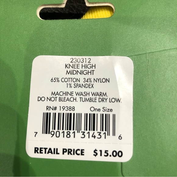 Kate spade brand new socks knee high. One size - Picture 3 of 4